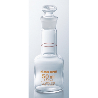 日本亚速旺 ASONE 直形容量瓶 25ml 1个 1-8583-03 25mL