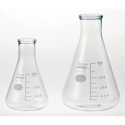 SHIBATA柴田科学 三角烧瓶(带参考刻度) 010530-200051A 2000ml(1个) 6-017-07 2L