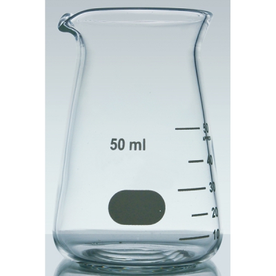 IWAKI 锥形烧杯 50ml 1080BK50 CC-5289-01 1080BK50