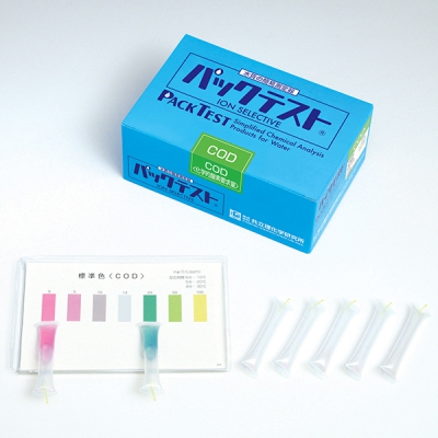 KYORITSURIKA共立理化 简易水质测定器(PACK-TEST) WAK-Zn 6-8675-07 WAK-Zn