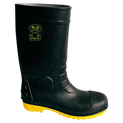 LEVER莱尔 高筒PVC防化安全靴 SL-2-91 42码(1双) CC-4161-07