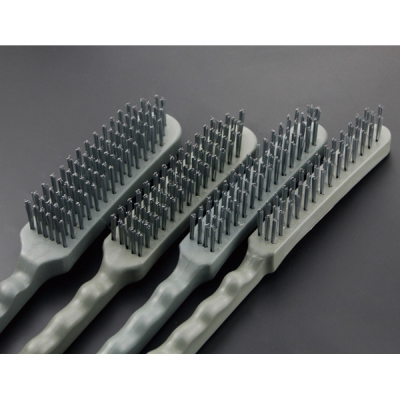 日本亚速旺 ASONE 塑柄钢丝刷 YT-6353 CC-5660-01 YT-6353