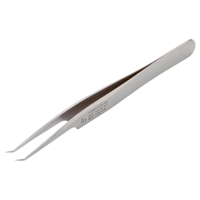 日本亚速旺 ASONE 精密镊子No.51(镊尖弯斜锐利) NO.51-TITAN (1个) 7-562-41 NO.51-TITAN