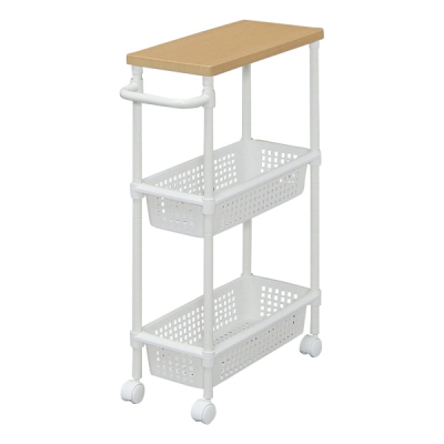 日本亚速旺 ASONE 组合式移动台车(木制顶板3层)MKW-WT3S 1台 8-3860-01