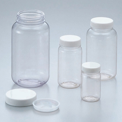 日本亚速旺 ASONE 透明广口瓶(透明聚氯乙烯制) 500ml (1个) 5-031-03 500ml