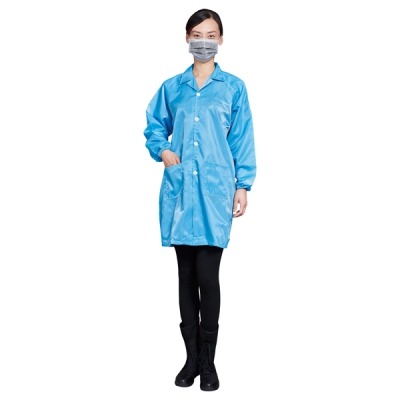 日本亚速旺 ASONE 实验室防静电工作服 S 白色 150-155cm CC-5232-07 S 白色