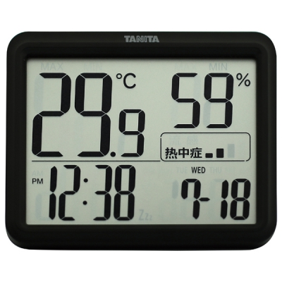 TANITA百利达 电子温湿度计 RH-002-BK CC-5378-01 RH-002-BK