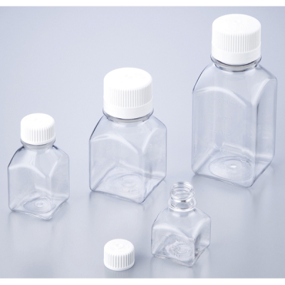 NALGEN 角型培地瓶 1000mL 12个_2入 2019-1000 C1-1500-16