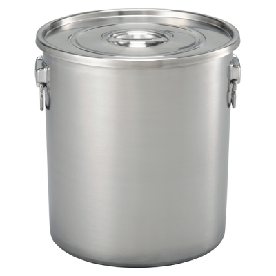 日本亚速旺 ASONE 不锈钢桶(带盖) 9.2L USS-03 4-601-03 USS-03