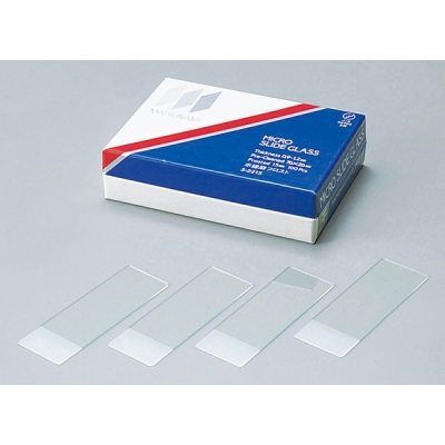 MATSUNAMI松浪 载玻片(松浪硝子)S2123 白色未磨边No.1(100片)盒) 2-152-03 S2123