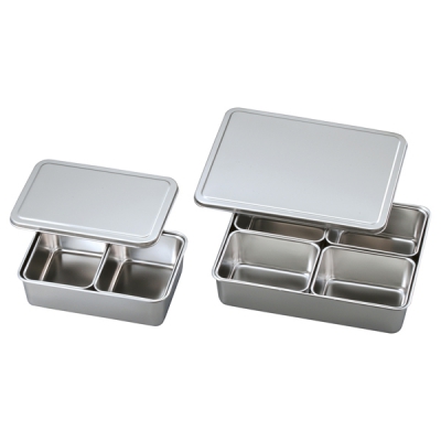 日本亚速旺 ASONE 不锈钢容器 带盖 2个入 1-4533-01 付盖