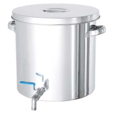 日本亚速旺 ASONE 不锈钢桶(带阀门) STV-47H 1个 2-8225-11