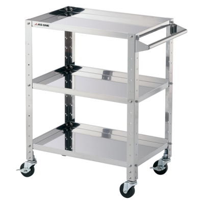 日本亚速旺 ASONE 不锈钢载重推车(带外框2层) 1台 3-1557-01