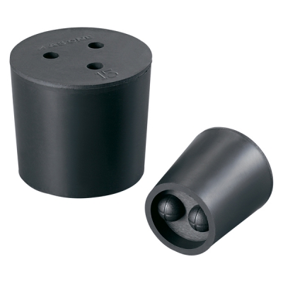 日本亚速旺 ASONE 带孔橡胶塞 9号 4-390-02 9号