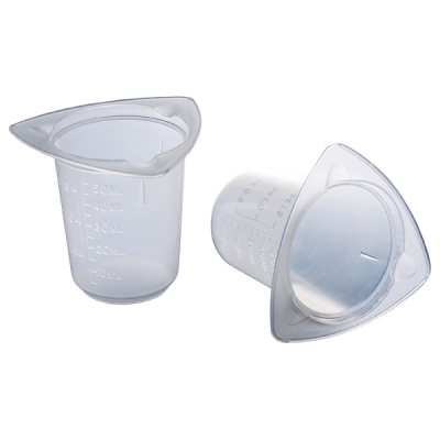 日本亚速旺 ASONE 一次性三角量杯(带刻度) 93-0800 25个袋 CC-3067-05