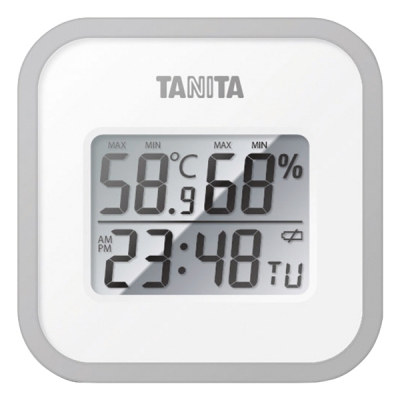 TANITA百利达 数字式温湿度计 TT558OR 1个入 C7-1353-02 TT558OR 1个入