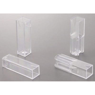 日本亚速旺 ASONE AS ONE 一次性比色皿 SM-PS 半微量(100个)箱 1-2855-02 SM-PS