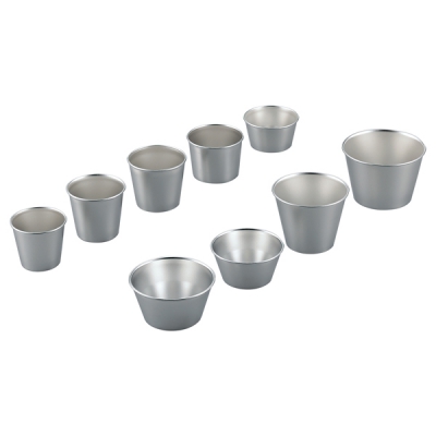 日本亚速旺 ASONE 不锈钢样品杯 #4 (1个) 2-9363-04 ＃4