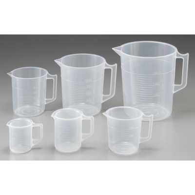 NIKKO亚速旺 聚丙烯带把手烧杯2000ml（1个） 1-4622-16 2000ml