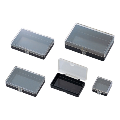 日本亚速旺 ASONE 带合叶方形盒(导电 防静电)5型 1箱(10个) 1-9408-25 5型