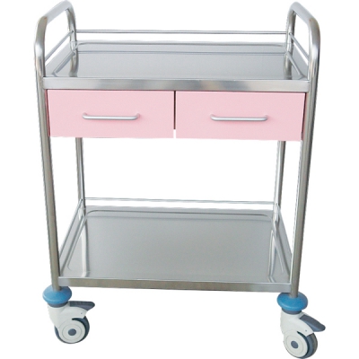 日本亚速旺 ASONE 经济型不锈钢台车(SUS304) B304 570X370X830(1台) CC-4521-10