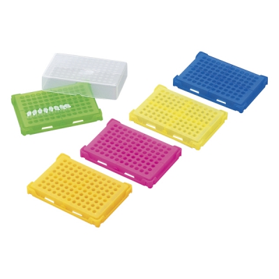 日本亚速旺 ASONE PCR支架T328-96 粉红色 1盒(主体