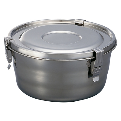 日本亚速旺 ASONE 不锈钢圆形密闭罐 OT-08R φ268×154 4-607-08 OT-08R