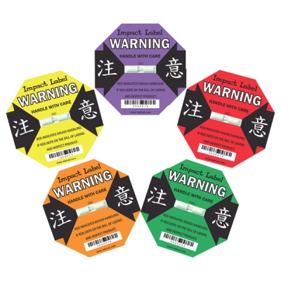 日本亚速旺 ASONE 冲击指示贴纸 90G 50张盒 CC-5386-04 90G