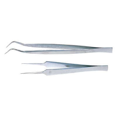 日本亚速旺 ASONE 不锈钢镊子 顶端圆扁平150mm(1个) 6-531-17 平型150mm