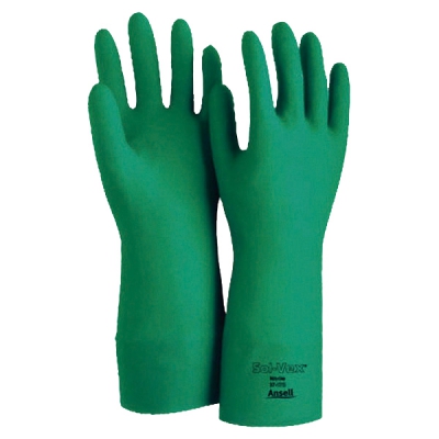 Ansell安思尔 耐溶剂丁腈手套(SOL-VEX) 37-175-8 M 1双 CC-3297-03