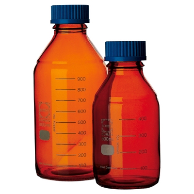 DURAN DURAN螺口试剂瓶(茶色)(不带盖) 5000ml 218067309  1个 CC-4115-02 218067309