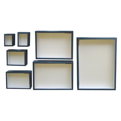 日本亚速旺 ASONE 纸制玻璃盖标本箱No.447 1套 3-9432-05 No.447