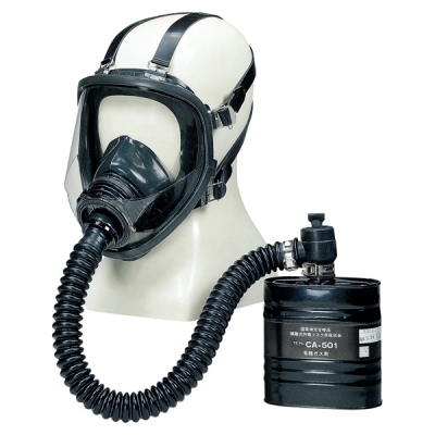 SHIGEMATSU重松 隔离式防毒面罩 No.01374携带包(滤毒盒用) (1个) 8-5034-15 No.01374携带包（滤毒盒用）