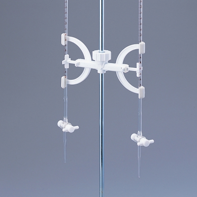 KARTELL 滴定管夹 No.140 2本掛 2-7778-02 No.140 2本掛
