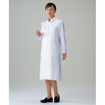 日本亚速旺 ASONE 一次性围裙(PE) CN606 100片袋 C1-7049-01