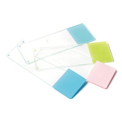 PCB载玻片 80304-3141-02 75×25 蓝色 1盒(50片) CC-5579-01 80304-3141-02