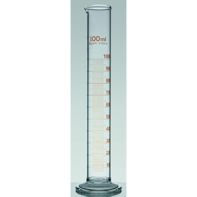 IWAKI 量筒(A级) 3022-200-N(1个) CC-4670-07