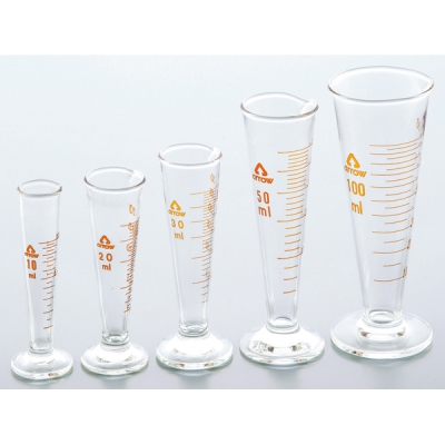 日本亚速旺 ASONE 玻璃量筒杯 50ml  1个 1-2072-04 50ml