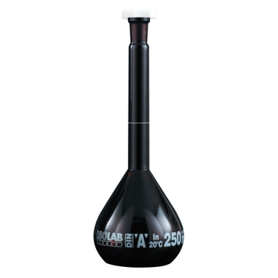 日本亚速旺 ASONE 带树脂塞量瓶(茶色) AMS-50 50ml 3-8270-06 AMS-50 50ml