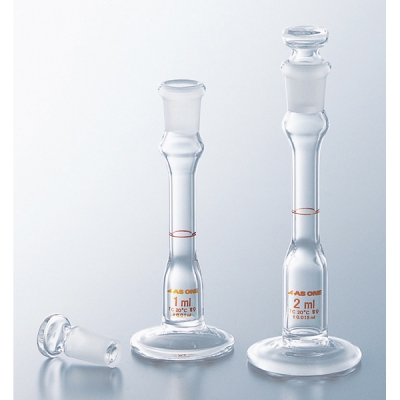 日本亚速旺 ASONE 座式容量瓶 2ml 1个 1-8582-02 白色 2ml(ASONE)
