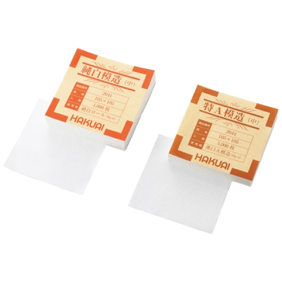 HAKUAI博爱 试料计量包装纸 石蜡纸(大) (500片袋) 1-4560-03 2023-000