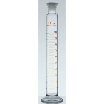 IWAKI 具塞量筒(塑料盖)250ml 2982-250-N CC-5306-05 2982-250-N