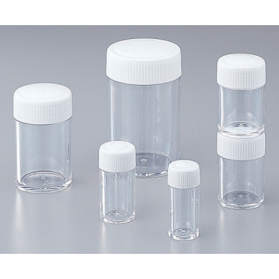 日本亚速旺 ASONE PS螺口管瓶 SS-10 100个装 1-4628-12 SS-10