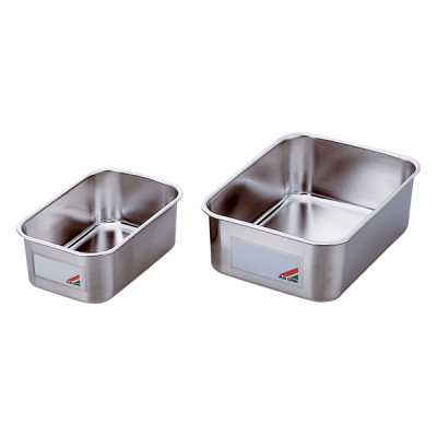 日本亚速旺 ASONE 不锈钢深型盆(可重复标记) 4号 1个 1-6171-04 4号
