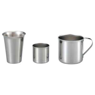 日本亚速旺 ASONE 不锈钢杯(把手型) 500ml (1个) 2-9547-06