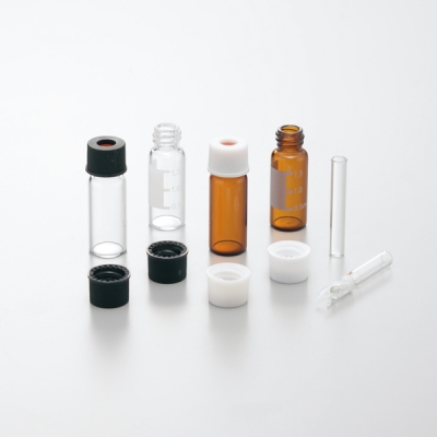 日本亚速旺 ASONE 1.5ml螺口进样瓶(8-425)黑色瓶盖 81181-SC 100个袋 C2-865-12 81181-SC