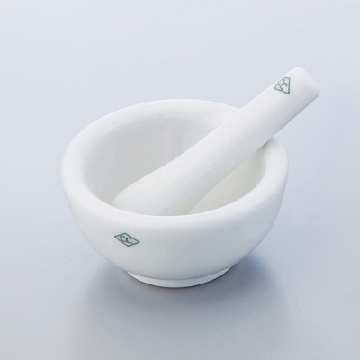 NIKKATO 乳钵(化陶型) CW-6(1个) 5-4054-06 CW-6