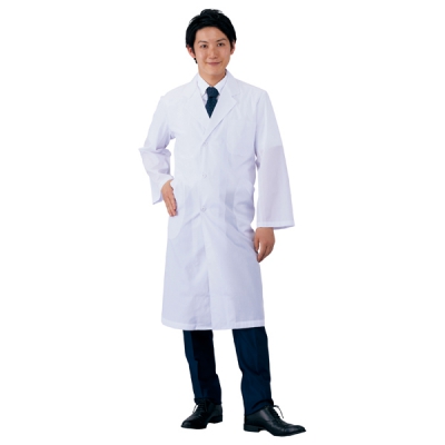 日本亚速旺 ASONE 实习白大褂(男用)JH-MS M号(1件) 2-9397-02