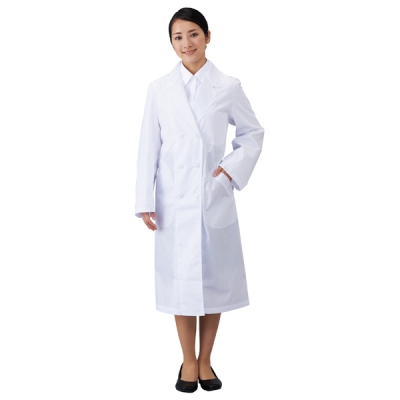 日本亚速旺 ASONE 实习白大褂(女用)JH-FS L号(1件) 2-9399-03
