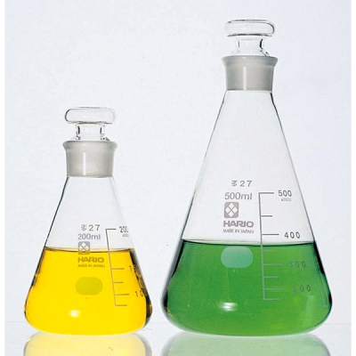 SHIBATA柴田科学 TS磨口三角烧瓶(带标准刻度)010330-3001A 300ml(1个) 6-016-07 300ml